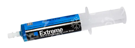 těsnící náplň autoklimatizace, A/C Stop leak, EXTREME 30 ml, 2x adaptér